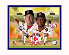 Boston Red Sox Photo Double Matted