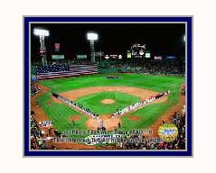 Boston Red Sox Photo Double Matted