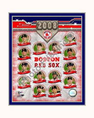 Boston Red Sox Photo Double Matted
