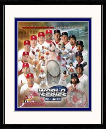 Boston Red Sox Photo Double Matted & Framed
