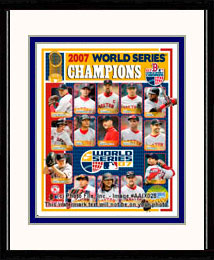 Boston Red Sox Photo Double Matted & Framed