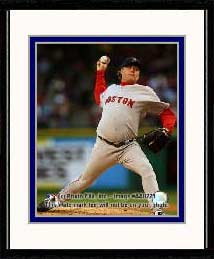 Boston Red Sox Photo Double Matted & Framed