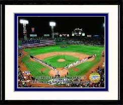 Boston Red Sox Photo Double Matted & Framed