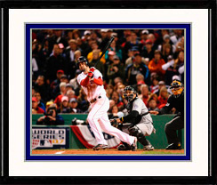 Boston Red Sox Photo Double Matted & Framed