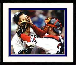 Boston Red Sox Photo Double Matted & Framed