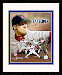 Boston Red Sox Photo Double Matted & Framed