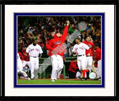 Boston Red Sox Photo Double Matted & Framed