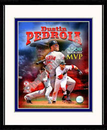 Boston Red Sox Photo Double Matted & Framed