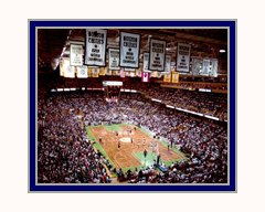 Boston Celtics Photo Double Matted