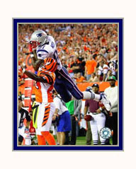 New England Patriots Photo Double Matted