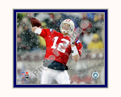 New England Patriots Photo Double Matted