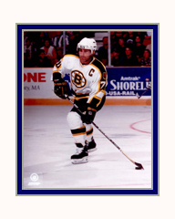 Boston Bruins Photo Double Matted