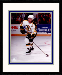Boston Bruins Photo Double Matted & Framed